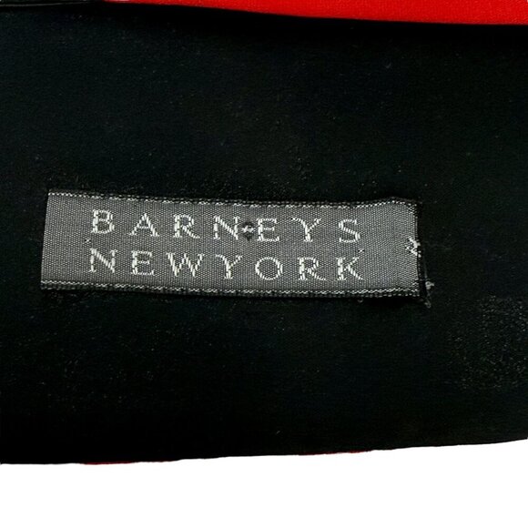 BARNEYS New York Red Bow Tie and Cummerbund Set Mens Formal Wear - Picture 4 of 14